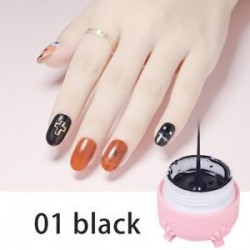 6ml Pókháló hatású körömlakk körömhöz - műkörömhöz - B verzió