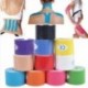 Meztelen. 1db 5m Kinesiology Tape Athletic Muscle Support Sport Physio terápiás szalag