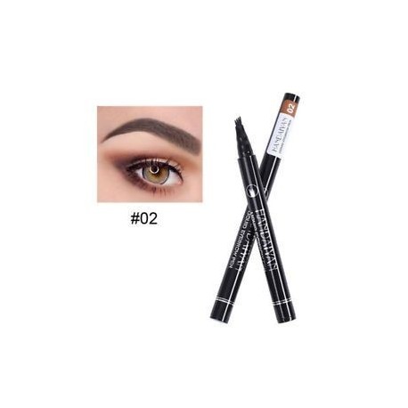 * 2. Microblading 4 Tips Szemöldök tetováló toll vázlat smink tinta Cosmestics tartós