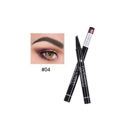 * 4. Microblading 4 Tips Szemöldök tetováló toll vázlat smink tinta Cosmestics tartós