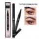 * 4. Microblading 4 Tips Szemöldök tetováló toll vázlat smink tinta Cosmestics tartós