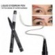 * 5. Microblading 4 Tips Szemöldök tetováló toll vázlat smink tinta Cosmestics tartós