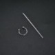* 4 Septum Piercing Kit. Pro Eldobható Piercing Kit steril tű fül orr mellbimbó nyelv test gyűrű eszköz