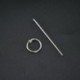 * 6 Csak Piercing Kit (Nincs gyűrű). Pro Eldobható Piercing Kit steril tű fül orr mellbimbó nyelv test gyűrű eszköz