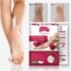 1 Páros baba lábápolás Peeling láb maszk megújítása A Callus Dead Skin pedikűr eltávolítása
