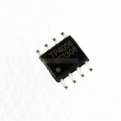 100dB TP4056 SOP-8 TP chip  akkumulátor töltés  töltő modul top