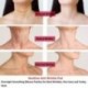 * 2 Chest Anti Wrinkle. Szilikonos újrafelhasználható ápolás a ránctalanító nyak mellkasi párnája Az öregedés elleni