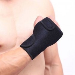 Jobb kéz. Csuklós kéz brace támogatása Carpal alagút csík Arthritis Sprain stabilizátor fekete