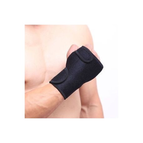 Jobb kéz. Csuklós kéz brace támogatása Carpal alagút csík Arthritis Sprain stabilizátor fekete