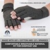 Arthritis kesztyű Compression Támogatás Kézi csuklótámasz Relief carpalis alagút fájdalom
