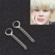Ezüst színű ARMY medál lánccal - KPOP - BTS - Jimin nyaklánc