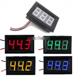 7-100V DC feszültség teszter LED Panel voltmérő piros sárga kék a zöld, a Motor