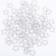 Silver Star 10PCS - Silver Star 10PCS 10 rozsdamentes acél szívgyűrű Piercing karika Helix porc Tragus Daith fülbevaló