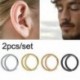 * 1 -2PCS Színes - * 1 -2PCS Színes Unisex hamis szeptum klip nem Piercing Swirls szeptum orr gyűrű Faux ékszerek