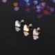 Ezüst - Ezüst 2db Piercing Tragus fülbevaló porc hélix szív alakú fül studs ékszer szett
