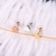 Arany - Arany 2db Piercing Tragus fülbevaló porc hélix szív alakú fül studs ékszer szett