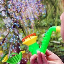 Víz fújó játékok Buborék szappan buborékfúvó kültéri gyerekek gyermek játék véletlenszerű szín