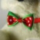 6 * - 6 * Kutya macska kisállat kiskutya aranyos bowknot nyakkendő gallér íj nyakkendő karácsonyi party ruhák