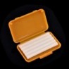 Sárga (narancs íz) 1Pack fogászati fogszabályozás Ortho viasz gyümölcs illat kefék konzerv gumi védő