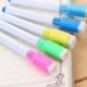 10 DB Rengeteg 5 / 10Pcs műanyag fekete faliújságjelző száraz törlőpult Eraser fedéllel