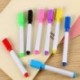 10 DB Rengeteg 5 / 10Pcs műanyag fekete faliújságjelző száraz törlőpult Eraser fedéllel
