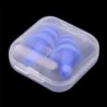 2 X szilikon füldugó Anti-Noise Snore füldugók tartek alvás közben ÚJ 2 X szilikon füldugó Anti-Noise Snore füldugók