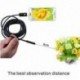 5M 10M Android PC HD endoszkóp vízálló kígyó Borescope USB ellenőrző kamera 7MM