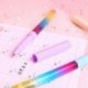 Sárga 1Pc 0.5mm törölhető gél toll rajzfilm Kawaii fekete tintapatron tűk leírása Új