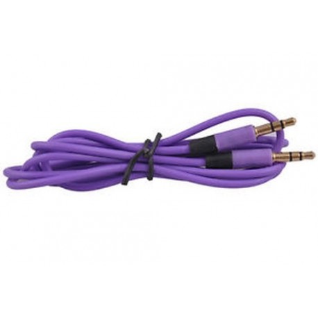 Ibolya 3,5 mm-es AUX-hosszabbító kábelkábel férfi-férfi sztereó audió PC iPhone iPod készülékhez