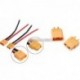 XT60 Női férfi összekötő W / 10CM/100 mm-es szilikon kábel 14AWG ház