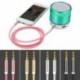 Arany Kiváló minőségű AUX kábel 3,5 mm-es férfi és férfi kábel AUX / fejhallgató / MP3 1M / 3ft kábelhez