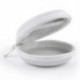 fehér Kemény tok tok tárolására szolgáló táska fejhallgató fülhallgató Earbud USB SD TF kártya