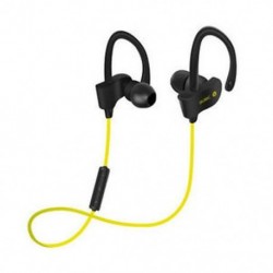 Sárga Univerzális vezeték nélküli Bluetooth fülhallgató Sport sztereó fülhallgató fejhallgató Kézzel szabad JP