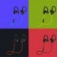 * 5 Vörös Univerzális vezeték nélküli Bluetooth fülhallgató Sport sztereó fülhallgató fejhallgató Kézzel szabad JP