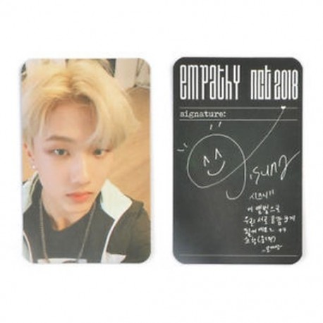 86 x 54mm-es Jisung fotó autogrammal - LOMO kártya - KPOP - NCT - 2