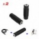 2X Mini 3,5 mm-es női női F / F jack sztereó audió átalakító adapter csatlakozó