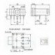10Pcs 3.5 mm-es női sztereó hangcsatlakozó fejhallgató-csatlakozó 5-pólusú PCB-csatlakozó
