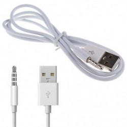 3,5 mm-es jack dugó AUX Audio USB 2.0-as huzal-töltőkábel-adapter kábele iPod iPod MP3
