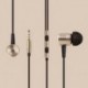 Arany IPhone Samsung 3,5 mm-es dugattyús fülhallgató fülhallgató fejhallgató