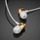 Rózsaszín 3,5 mm-es fülbe sztereó fejhallgató fülhallgató Super Bass Music Earbuds fülhallgató mikrofonnal