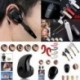 Csak 1PC fekete fejhallgató doboz Univerzális mini vezeték nélküli Bluetooth sztereó fejhallgató fülhallgató