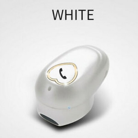 * 11 Fehér Univerzális mini vezeték nélküli Bluetooth sztereó fejhallgató fülhallgató