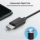 Piros C típusú USB-C fülhallgató fülhallgató fülhallgató fülhallgatóval