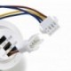 40mm kapcsolóval PIR infravörös test mozgásérzékelő vezérlő kapcsoló Fénylámpa 5W ~ 200W lakberendezés JP