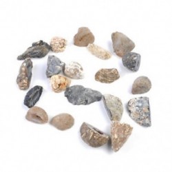 1-3.5cm 2Pc Agate Geodes Gyűjteménykristályok Félig gyógyító természetes kő ékszerek készítése