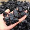 50g természetes fekete turmalin kristálykő durva kőzet ásványi minta gyógyítás