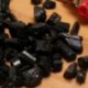 50g természetes fekete turmalin kristálykő durva kőzet ásványi minta gyógyítás