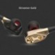 fehér 7D HIFI Super Bass sztereó fül fülhallgató Dual Dynamaic vezető fejhallgató fejhallgató