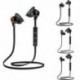 Piros Forró vezeték nélküli Bluetooth 4.1 fejhallgató fejhallgató Kihúzhatatlan sztereó fülhallgató fülhallgató