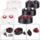 * 6 fekete (Bluetooth 4.2) Vezeték nélküli Bluetooth Earbuds w / Mic True Bass ikrek Stereo In-Ear fülhallgató